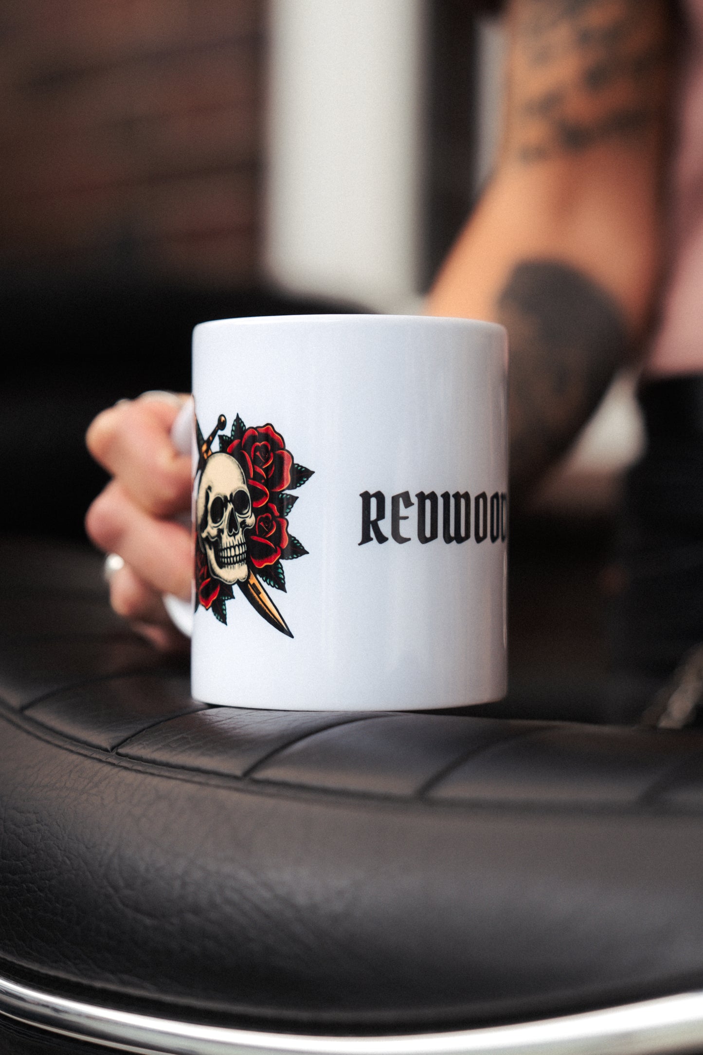 SKULL & ROSES MUG