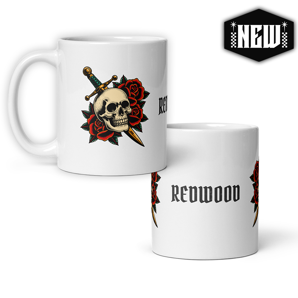 SKULL & ROSES MUG