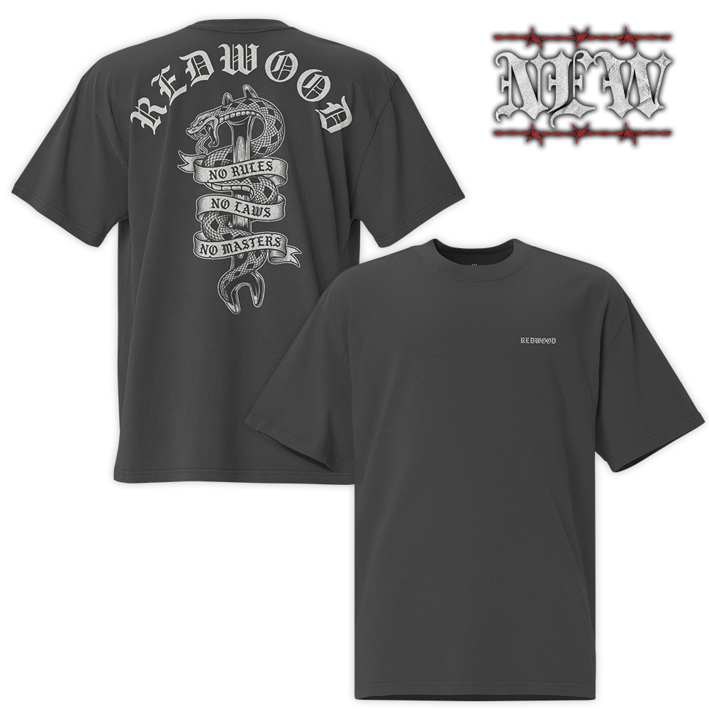 SNAKEBITE OVERSIZED TEE – REDWOODCLOTHING