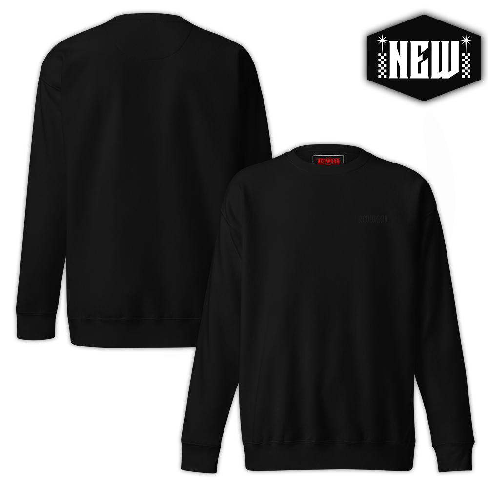 REDWOOD LEGACY SWEAT BLACK