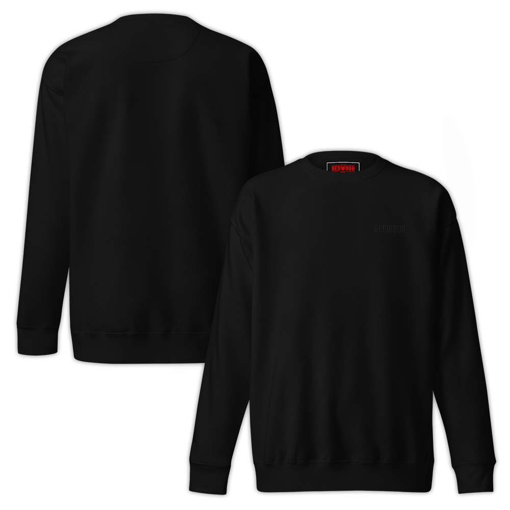 REDWOOD LEGACY SWEAT BLACK