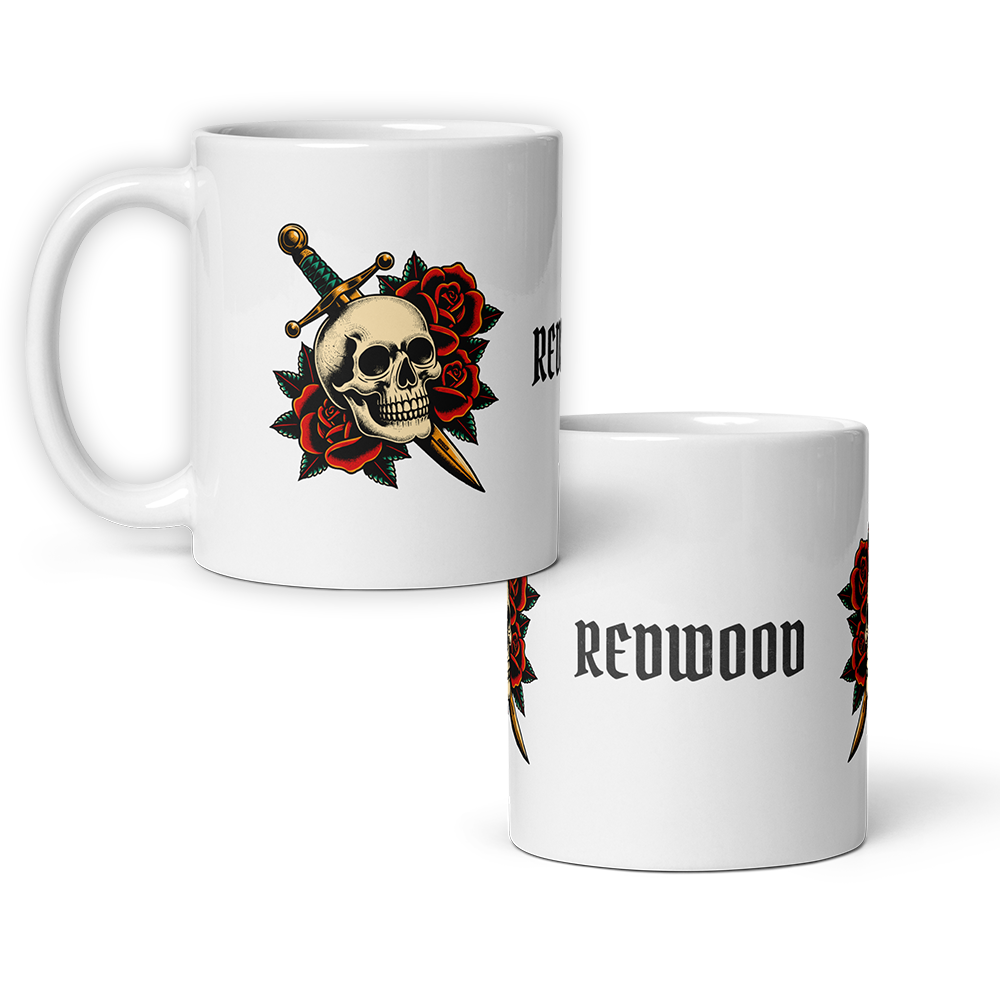 SKULL & ROSES MUG