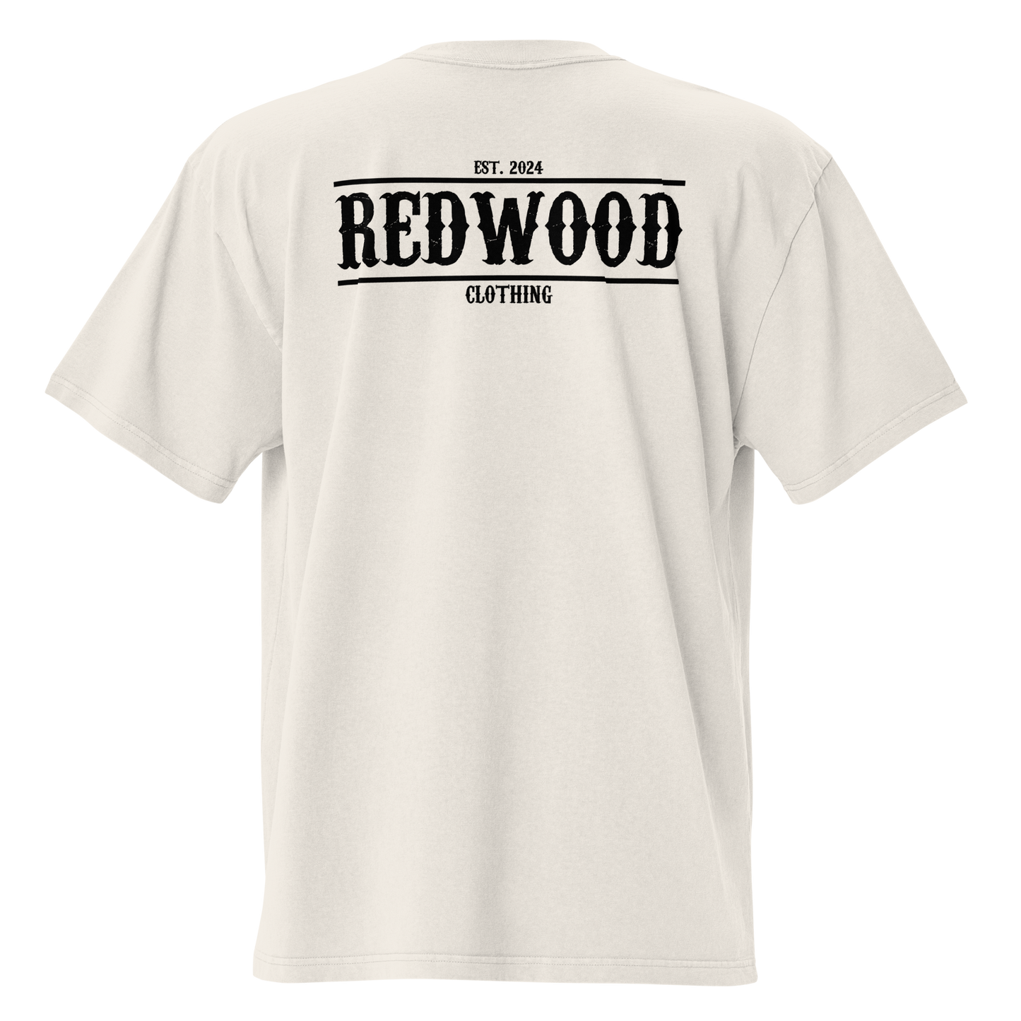 REDWOOD CLASSIC TEE FADED BONE