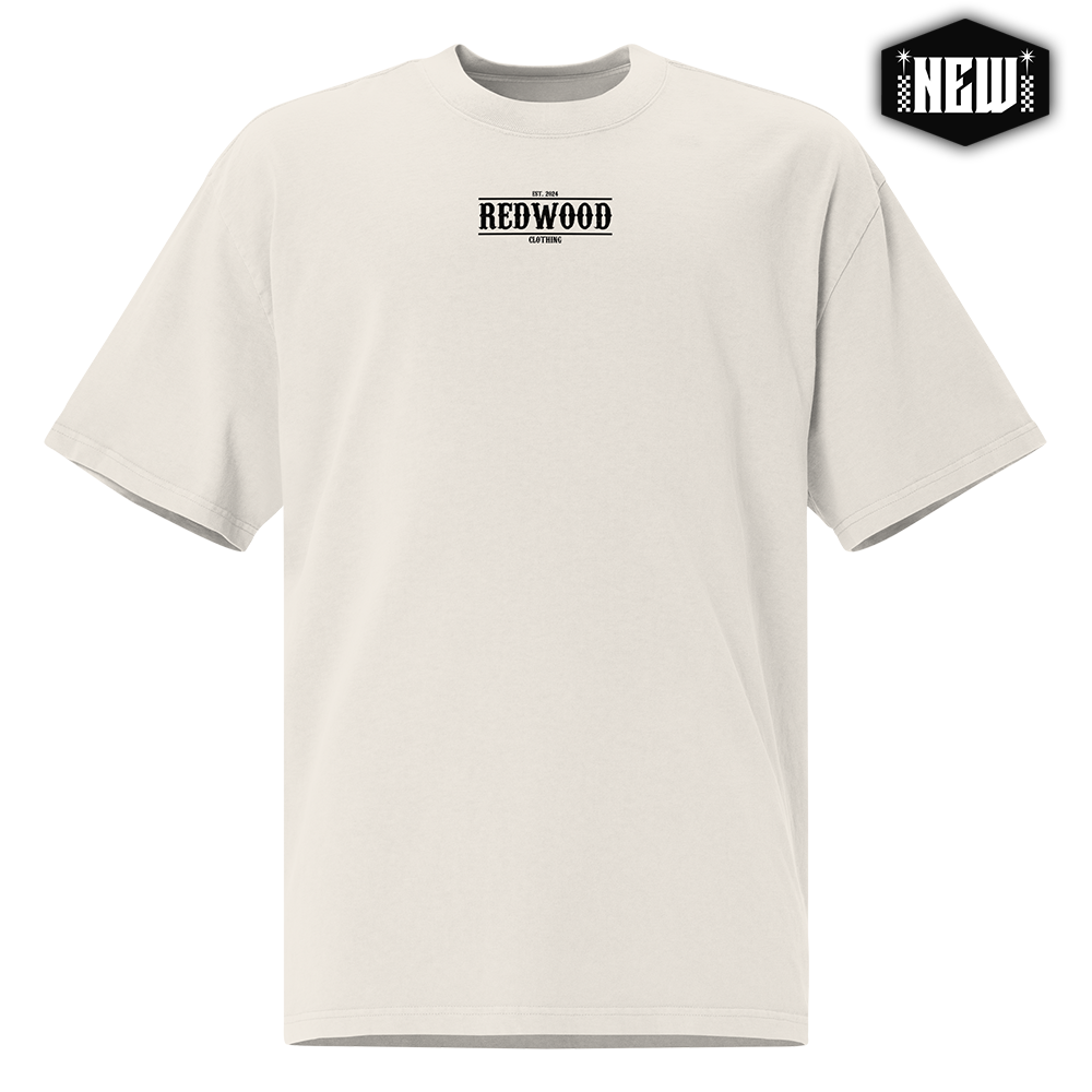 REDWOOD CLASSIC TEE FADED BONE