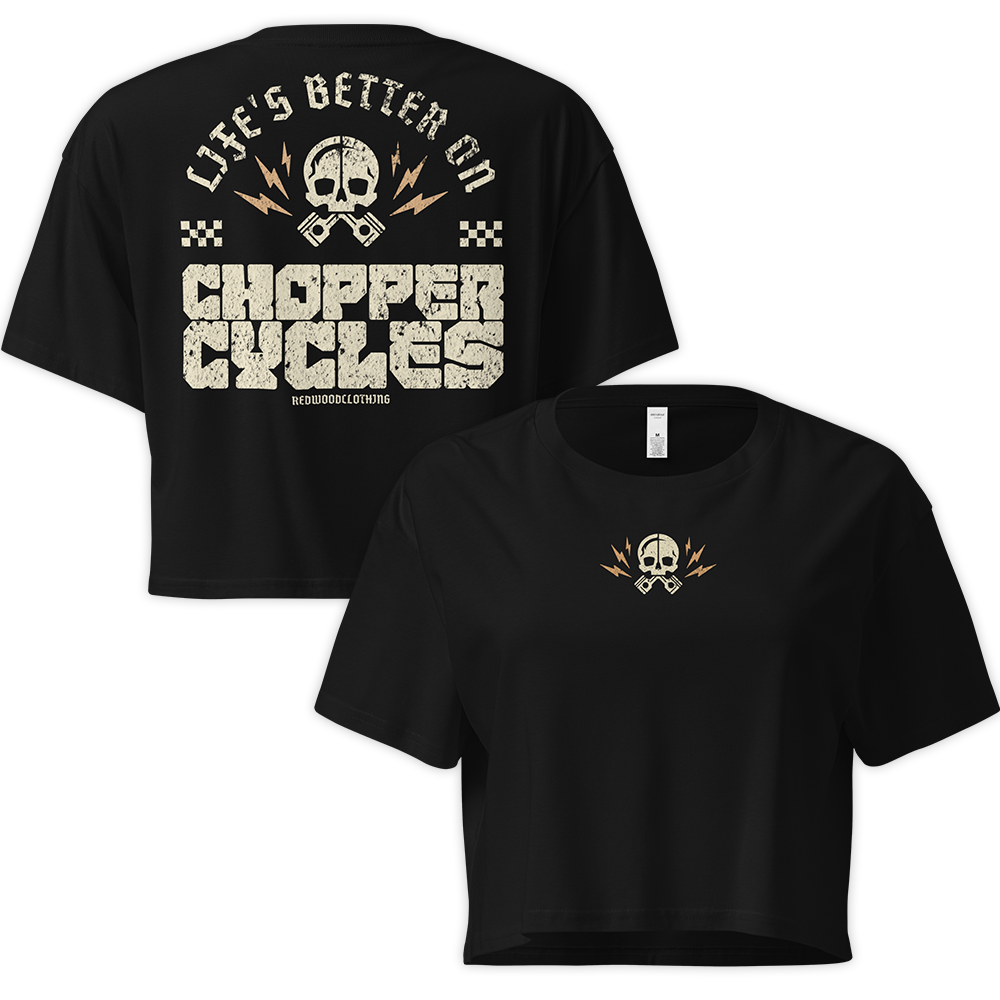 CHOPPER CROP TEE