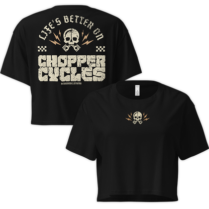 CHOPPER CROP TEE