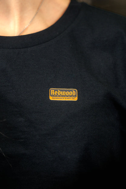 MOTORCYCLE SUPPLY CROP TEE