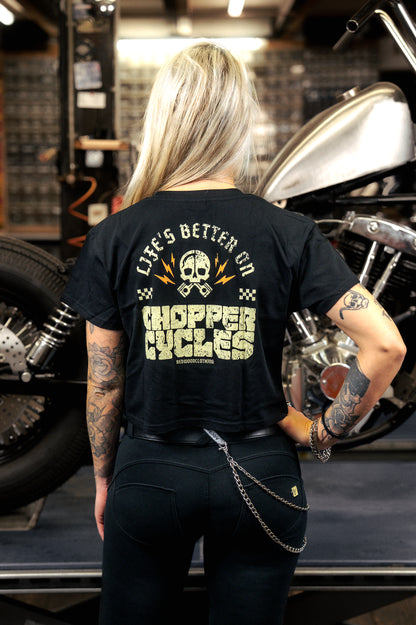 CHOPPER CROP TEE