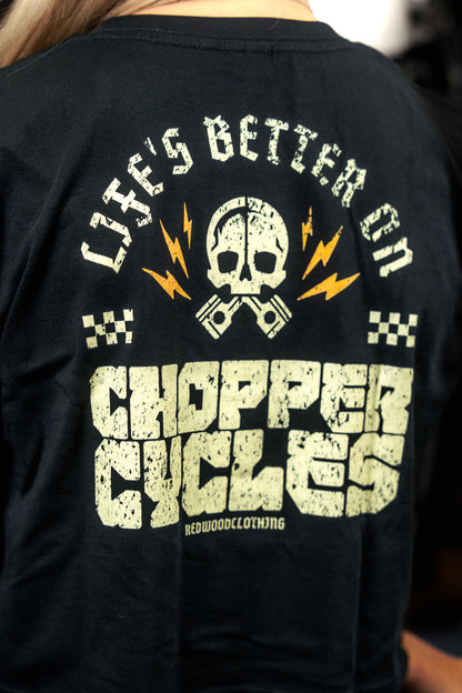 CHOPPER CROP TEE