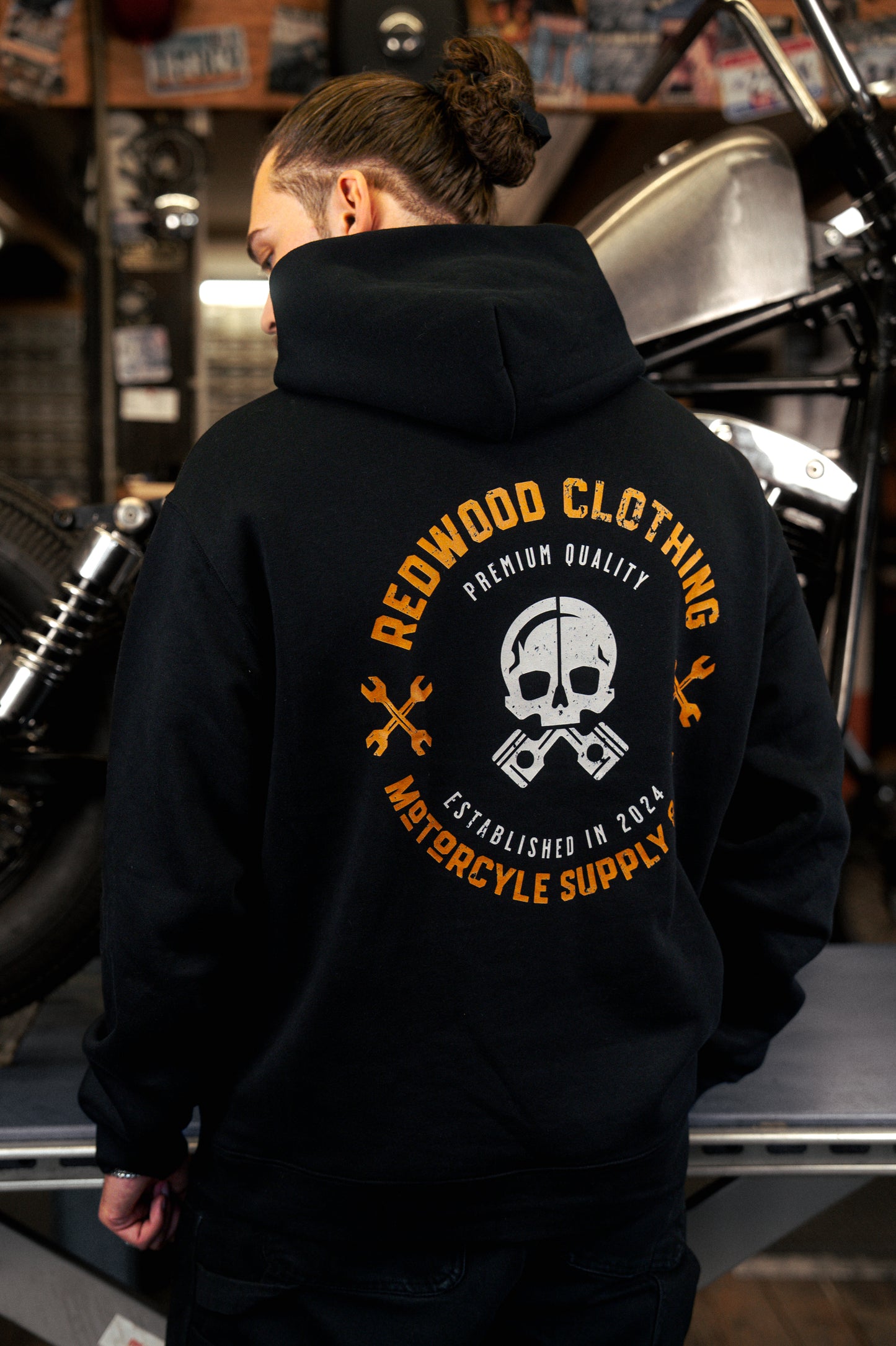 MOTORCYCLE SUPPLY HOODIE