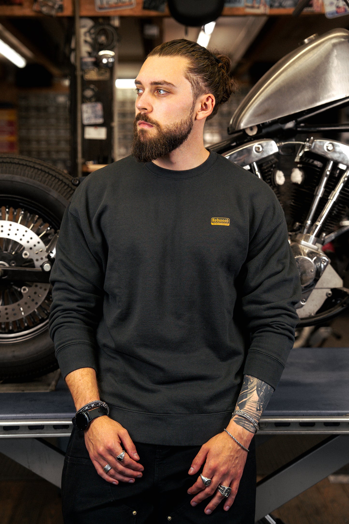 MOTORCYCLE SUPPLY SWEAT