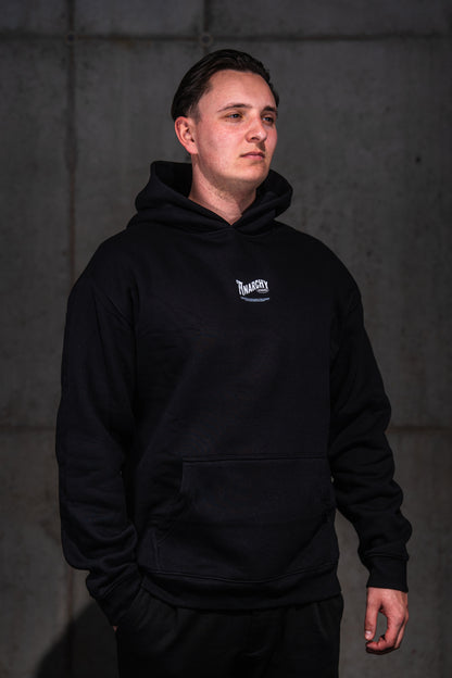 ANARCHY Oversized Hoodie BLACK