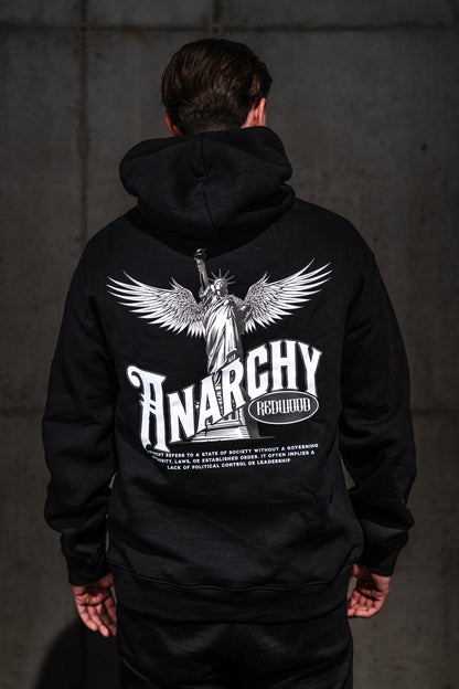 ANARCHY Oversized Hoodie BLACK
