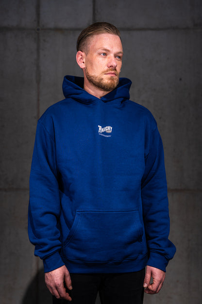 ANARCHY Oversized Hoodie ROYAL BLUE
