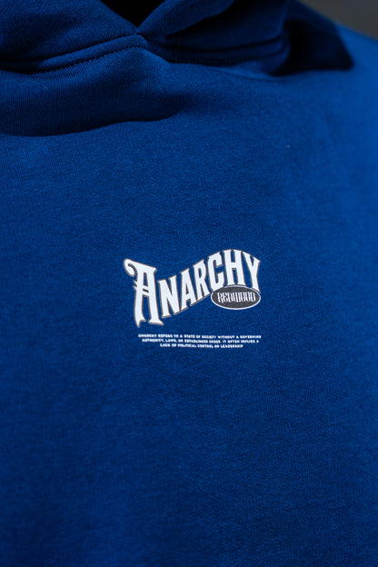 ANARCHY Oversized Hoodie ROYAL BLUE