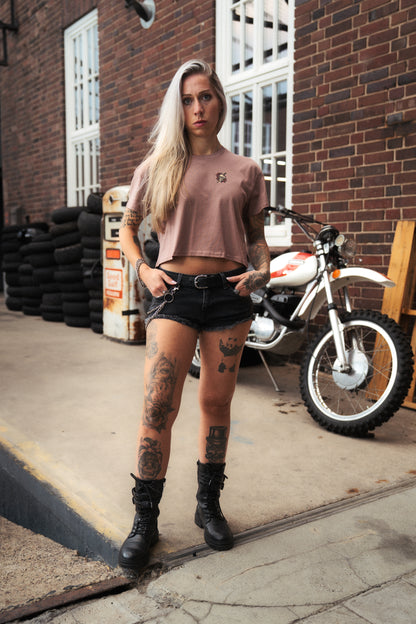 PUSH PAST LIMITS CROP TOP HAZE PINK