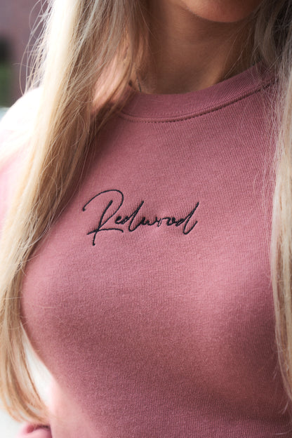 SIGNATURE CROP SWEAT