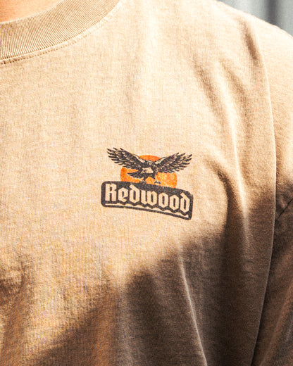 EAGLE OVERSIZED TEE KHAKI