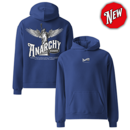 ANARCHY Oversized Hoodie ROYAL BLUE