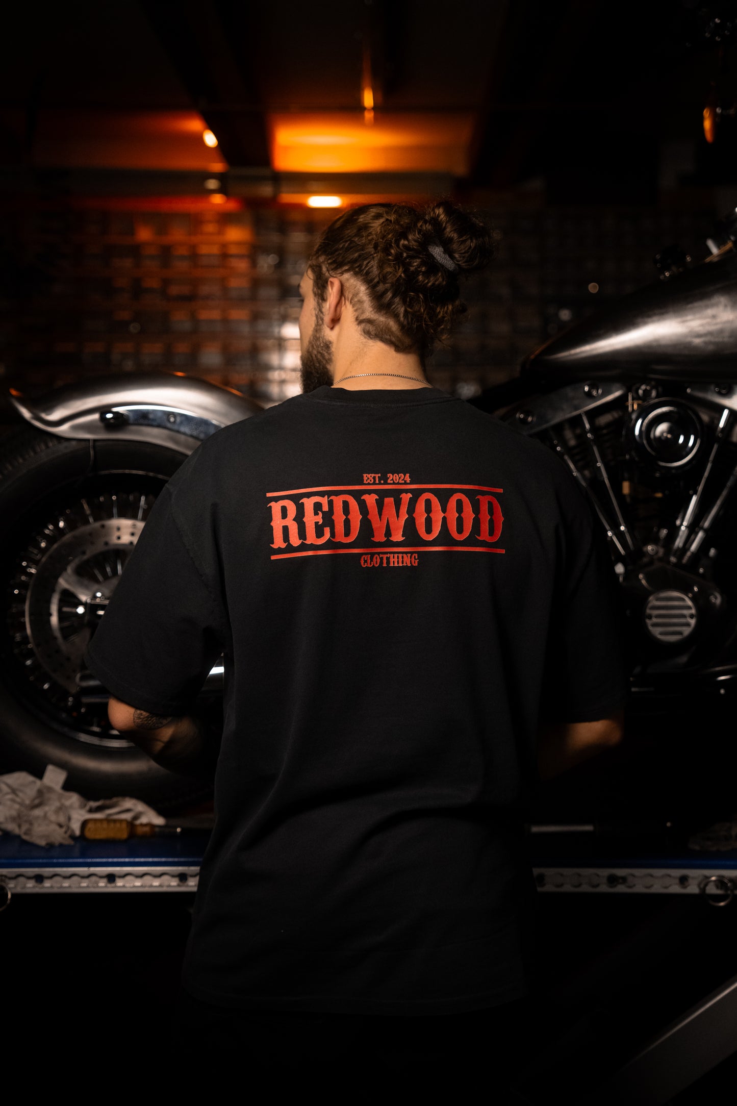 REDWOOD CLASSIC TEE RED