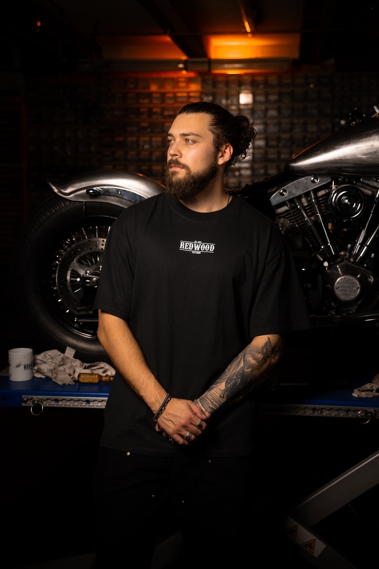REDWOOD CLASSIC TEE WHITE