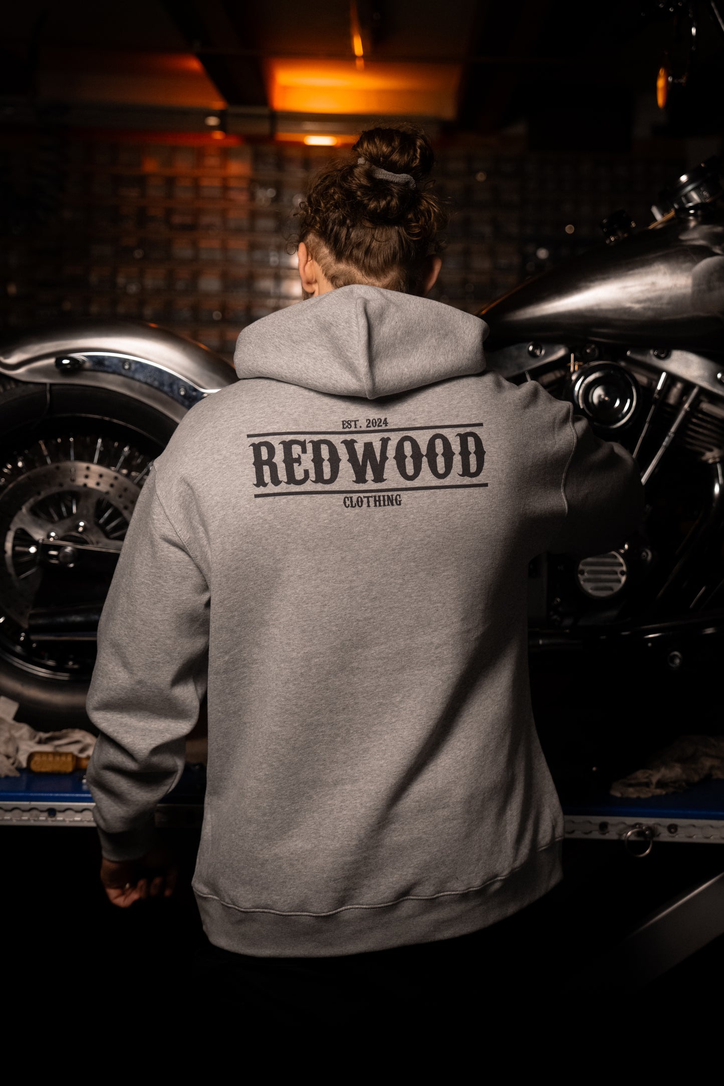 REDWOOD CLASSIC HOODIE GREY
