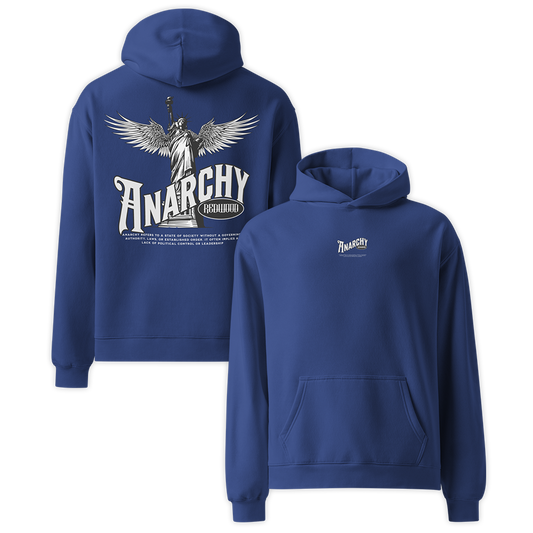 ANARCHY HOODIE ROYAL BLUE