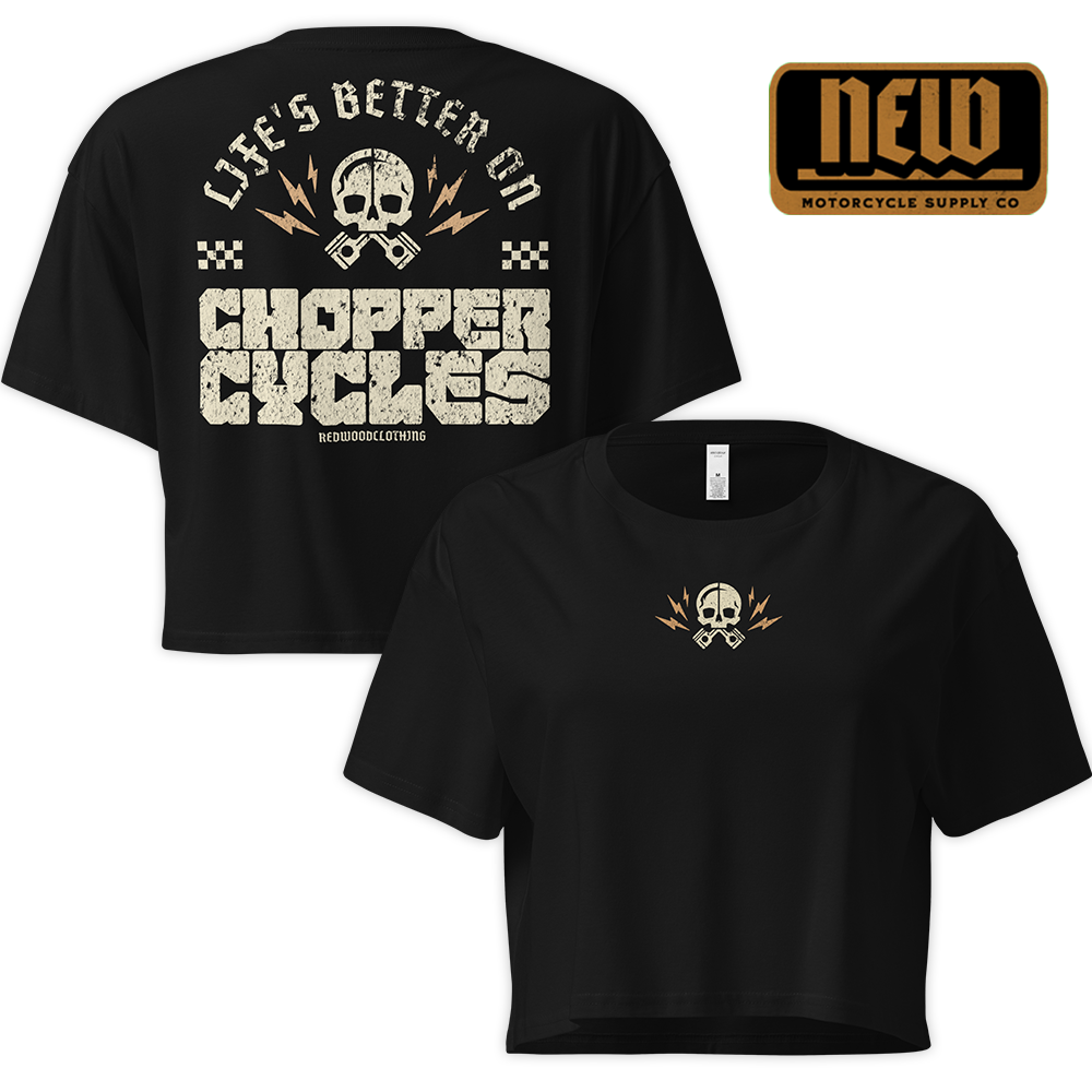 CHOPPER CROP TEE