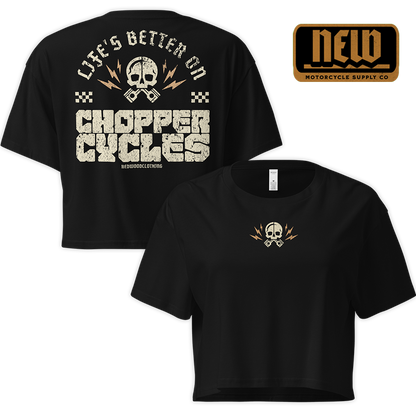 CHOPPER CROP TEE