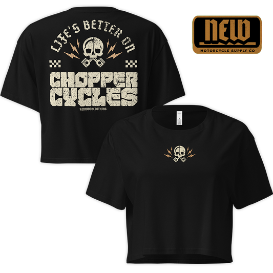 CHOPPER CROP TEE