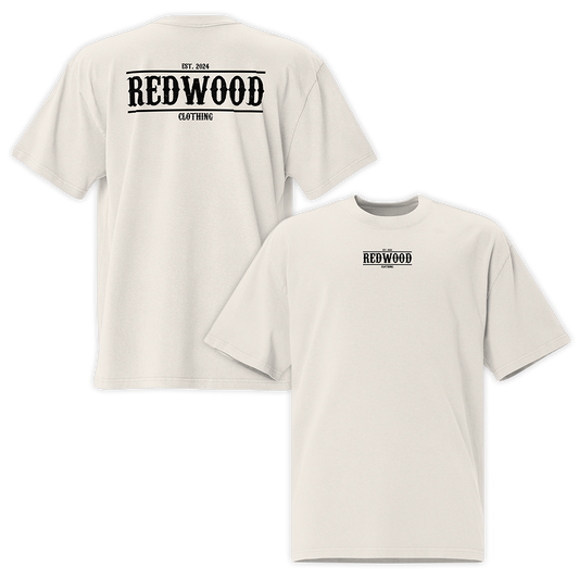 REDWOOD CLASSIC TEE FADED BONE