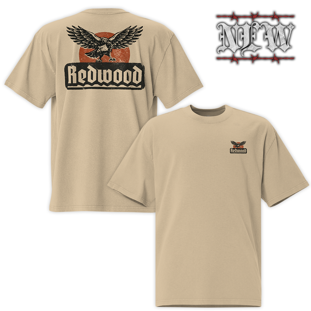 EAGLE OVERSIZED TEE KHAKI