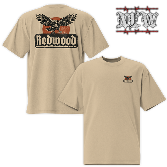EAGLE OVERSIZED TEE KHAKI