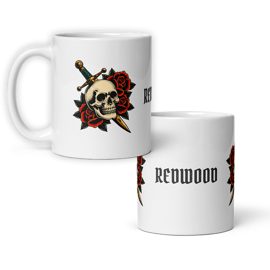 SKULL & ROSES MUG