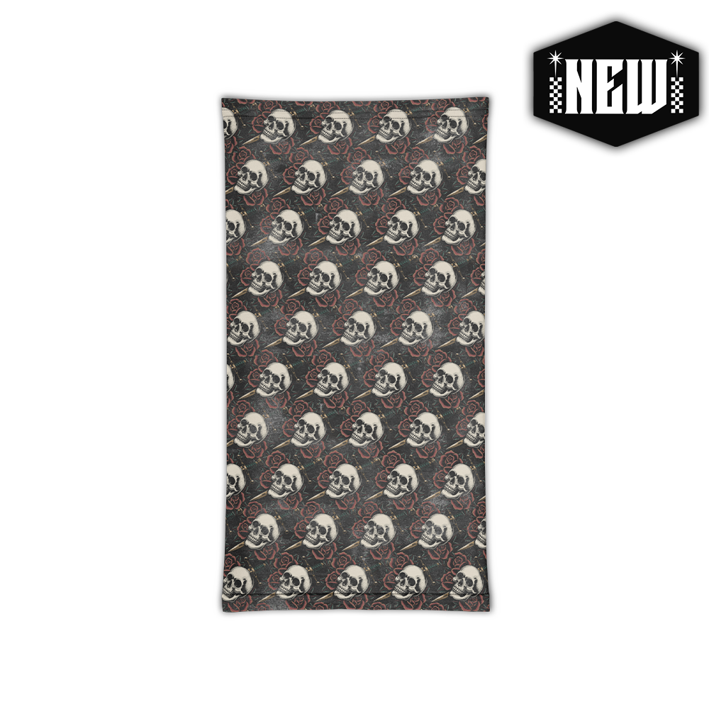 SKULL & ROSES TUBE